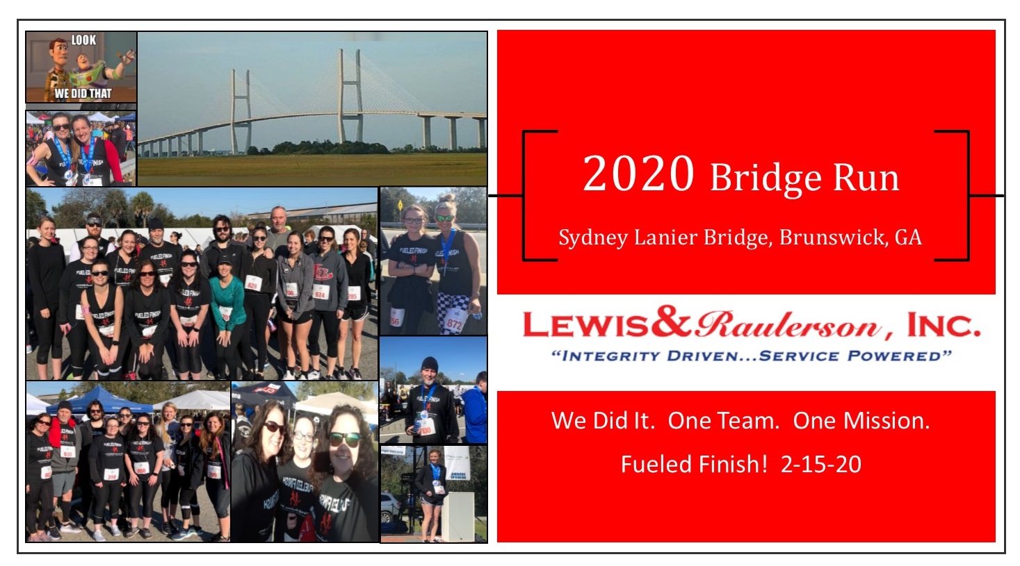 We Did It!
