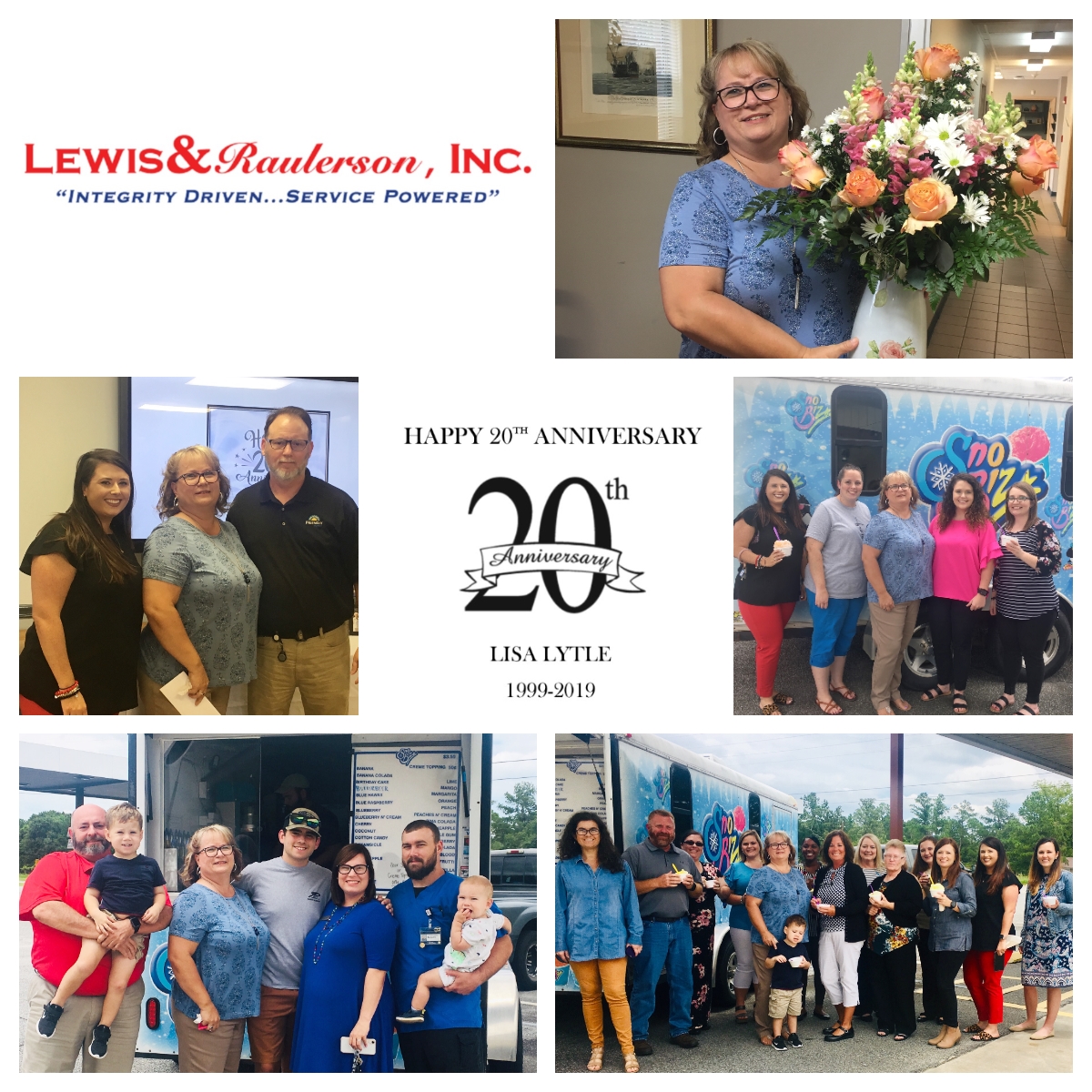 Lewis & Raulerson, Inc. celebrates Lisa Lytle – a dedicated employee since 1999!
